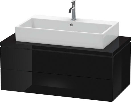 Тумба подвесная для консоли Duravit L-Cube LC581904040 черный