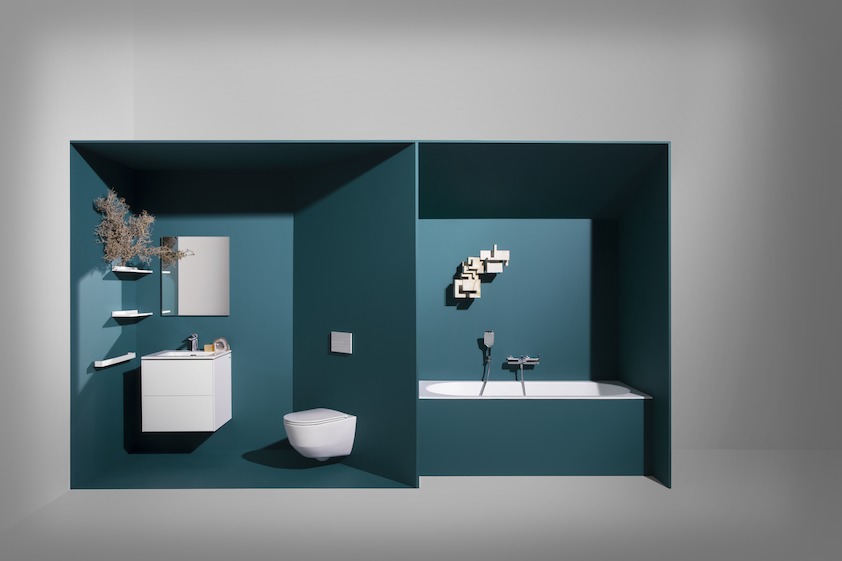 Тумба с раковиной  Laufen   Base for Pro S  8.6496.0.260.104.1   60 см, подвесная, 2 ящика, цвет белый матовый