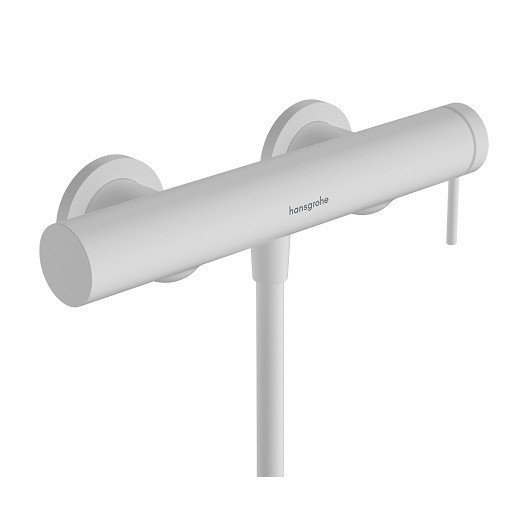 Однорычажный смеситель для душа наружного монтажа HANSGROHE Tecturis S 73622700 цвет Белый матовый