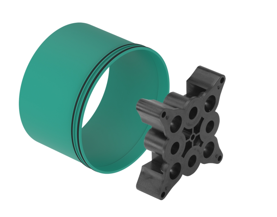 Удлинение скрытой части 25 мм HANSGROHE iBox 13595000 цвет Чёрный