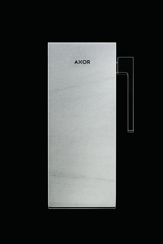Панель для смесителя 20 см AXOR MyEdition 47909000 Белый мрамор