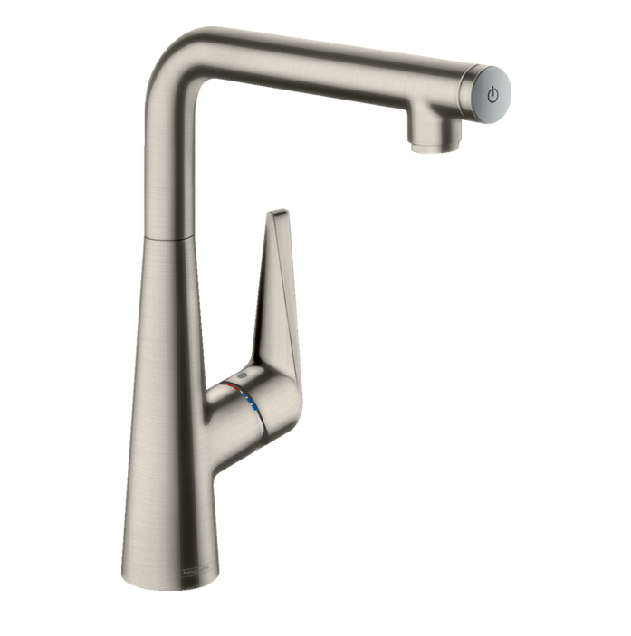 Однорычажный смеситель для кухни с поворотным изливом HANSGROHE Talis Select S 72820800 цвет Нержавеющая сталь