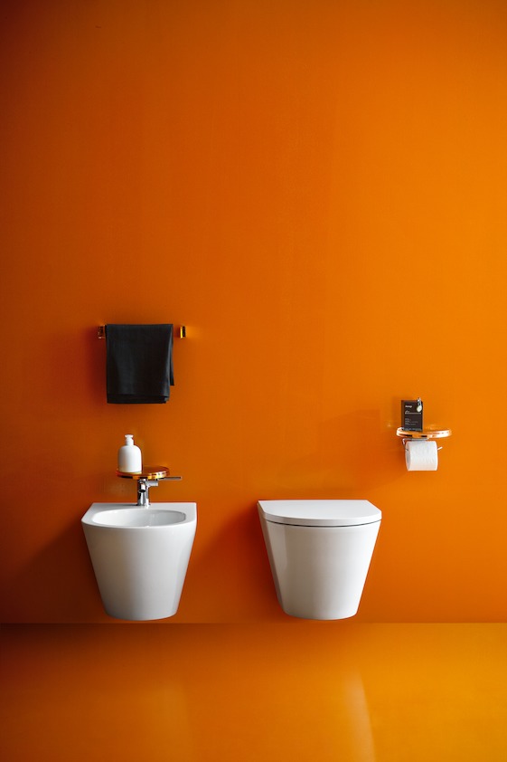 Подвесное биде  Kartell by Laufen   8.3033.1.000.302.1 белое