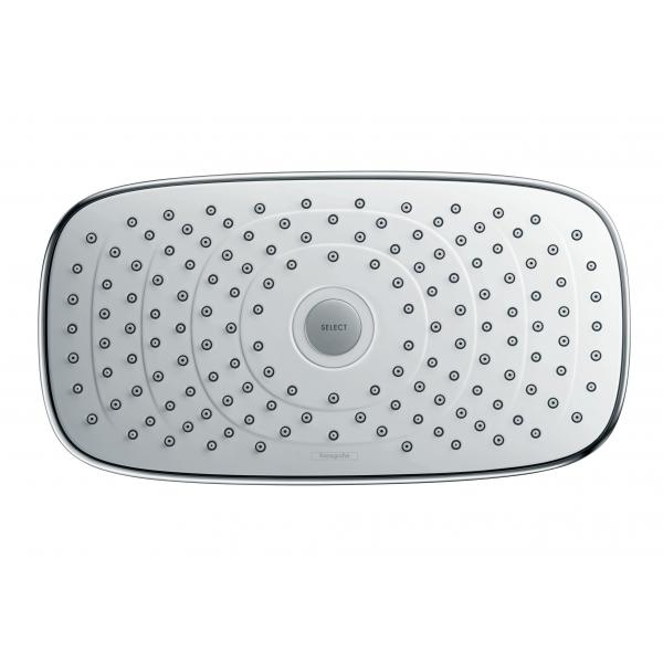 Верхний душ Hansgrohe Raindance Select E 300 2jet 27384000 с потолочным подсоединением хром