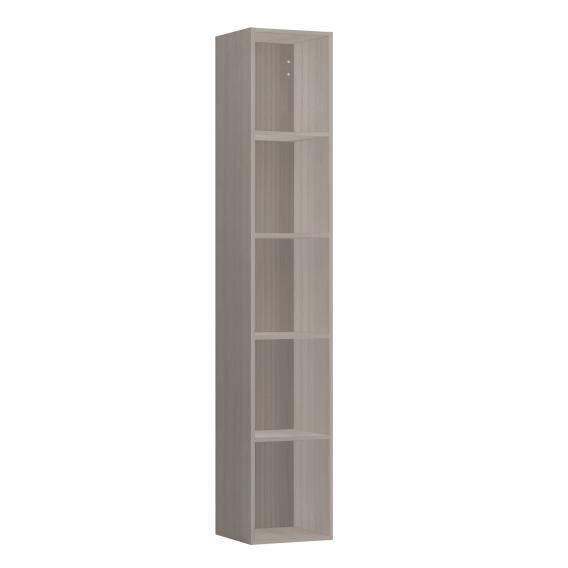 Высокий открытый шкаф-пенал  Laufen  Space   4.1090.0.160.101.1  170x30х29,4 см,  светлый орех,  4 полки