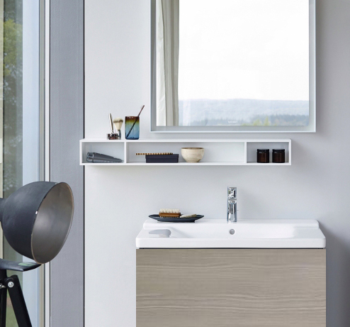 Тумба подвесная под раковину Duravit L-Cube LC 6177 3131 сосна серебристая (изделие снято с производства)