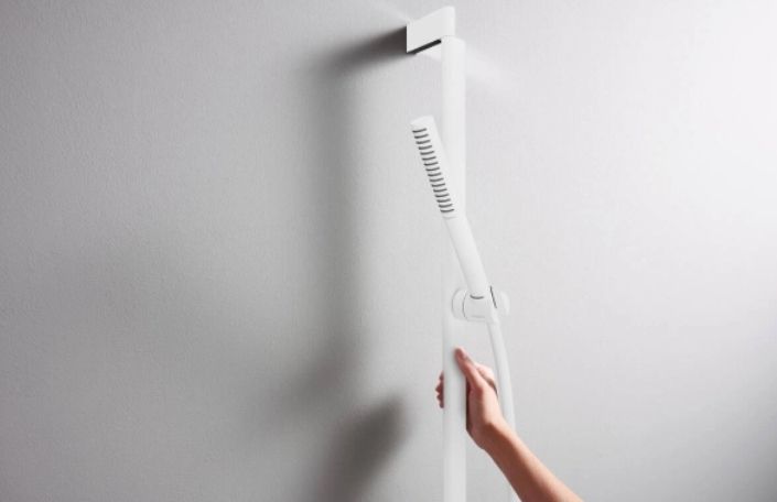 Ручной душ -"палочка" HANSGROHE Pulsify S 24126700 100 1jet, EcoSmart+, Белый матовый