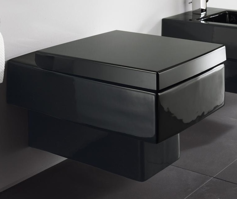 Подвесной унитаз Duravit Vero 2217090864 55 см черный (изделие снято с производства)