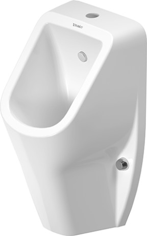 Писсуар подвесной безободковый с "мушкой" DURAVIT Duravit No.1 2818302007 290 мм х 305 мм, с покрытием HygieneGlaze, белый