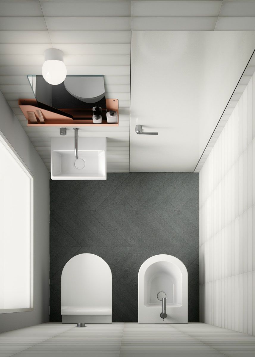 Раковина подвесная/встраиваемая GSI NORM 8650111 350 мм х 260 мм, с 1 отверстием под смеситель, без перелива, белая глянцевая