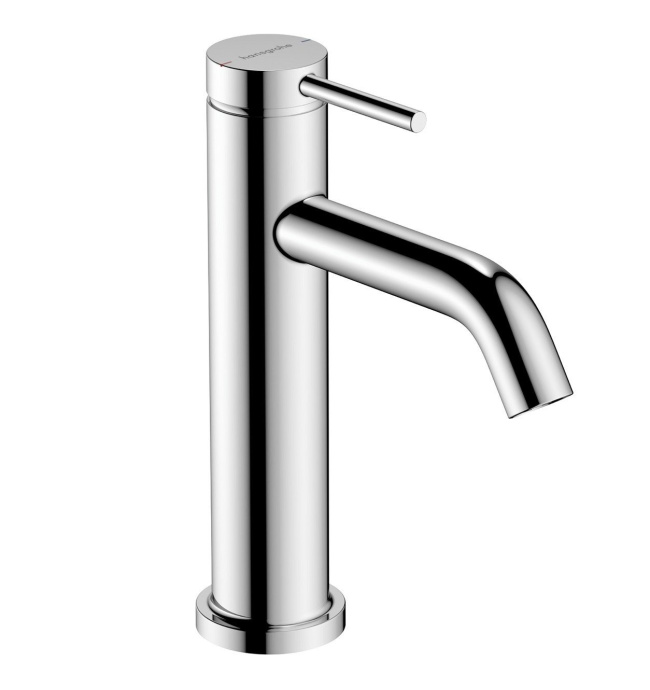 Однорычажный смеситель для раковины Hansgrohe Tecturis S 73310000 со сливным гарнитуром, цвет Хром