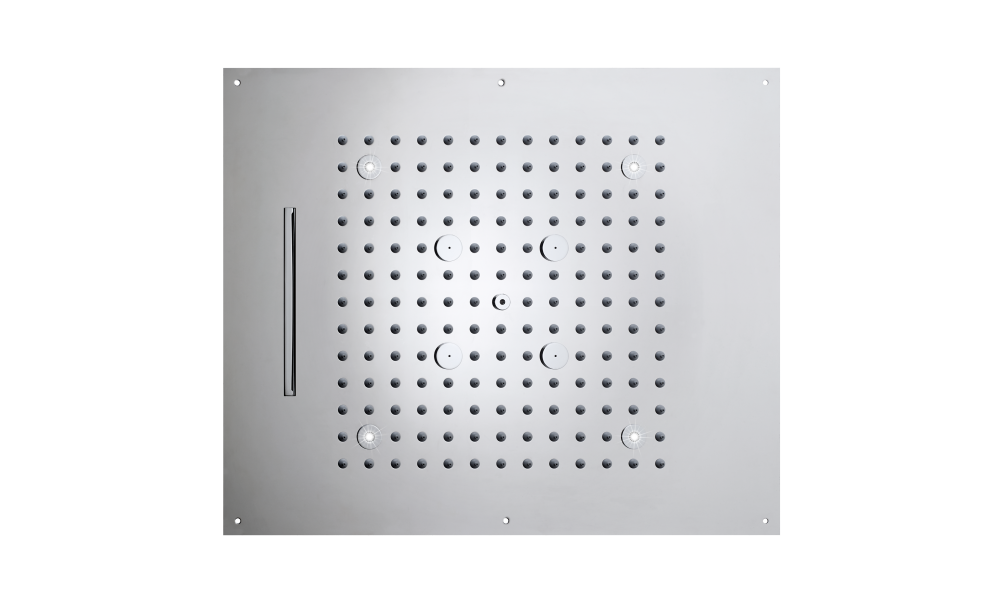 Верхний душ Bossini Dream 3 режима H38940 Хром, с LED подсветкой