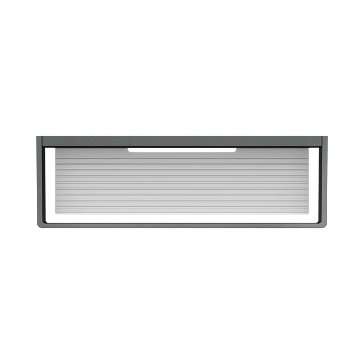 Полка (корзинка) подвесная для ванной комнаты KEUCO EDITION 11 11158 130000 Чёрный шлифованный хром