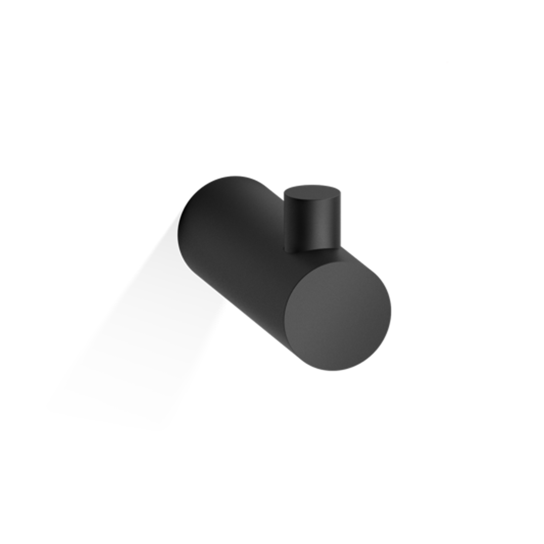 Крючок для халата и полотенца одинарный DECOR WALTHER  Bar HAK1   0856760    3 X 2 X 6 см, латунь, цвет черный матовый Black Matt