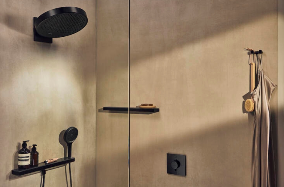 Ручной душ HANSGROHE Rainfinity 26864140 130 3 jet, цвет Шлифованная бронза