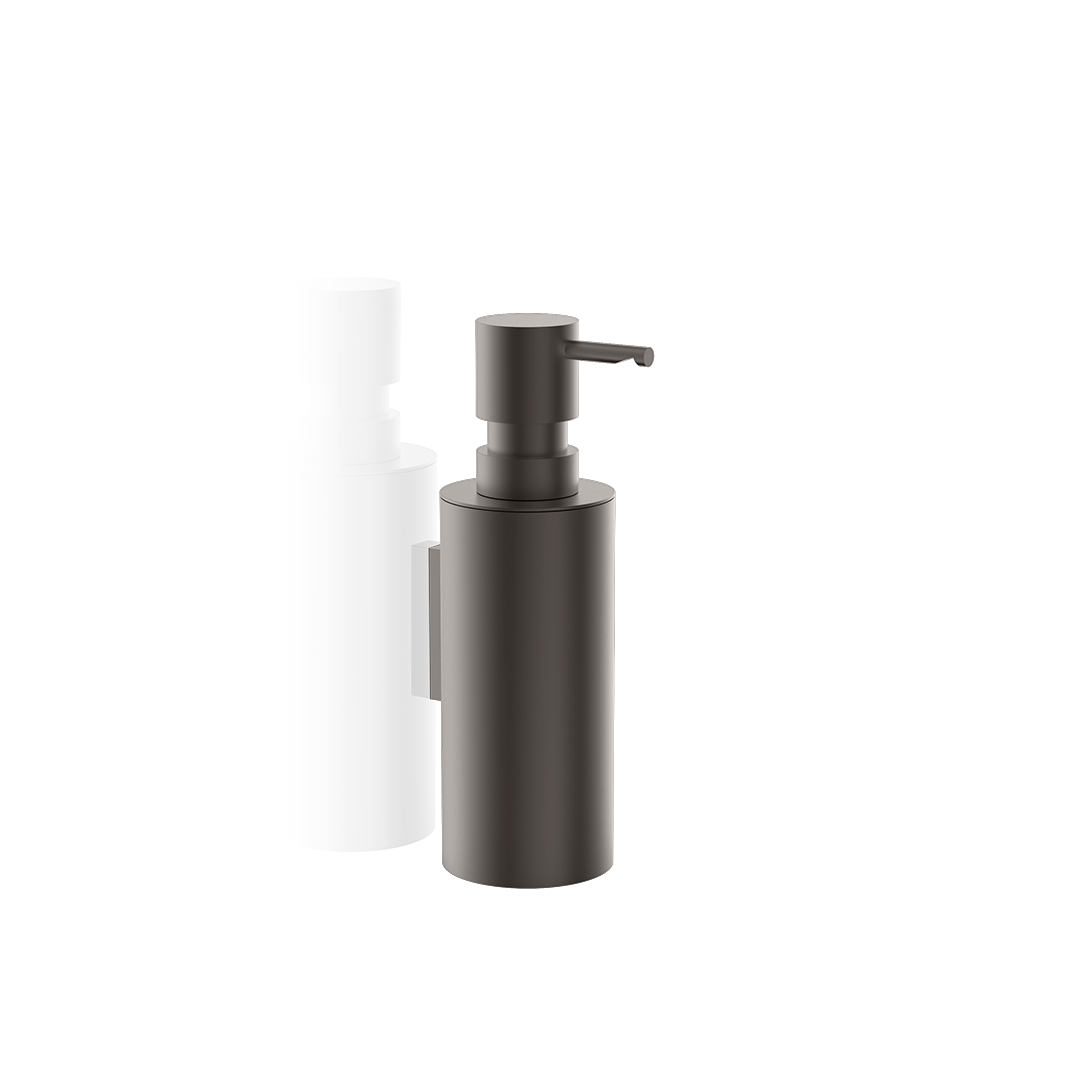 Дозатор мыла настенный  DECOR WALTHER   Mikado MK WSP   0521176     17,5 X Ø 5,5 X 8 см, цвет  сталь матовая 
