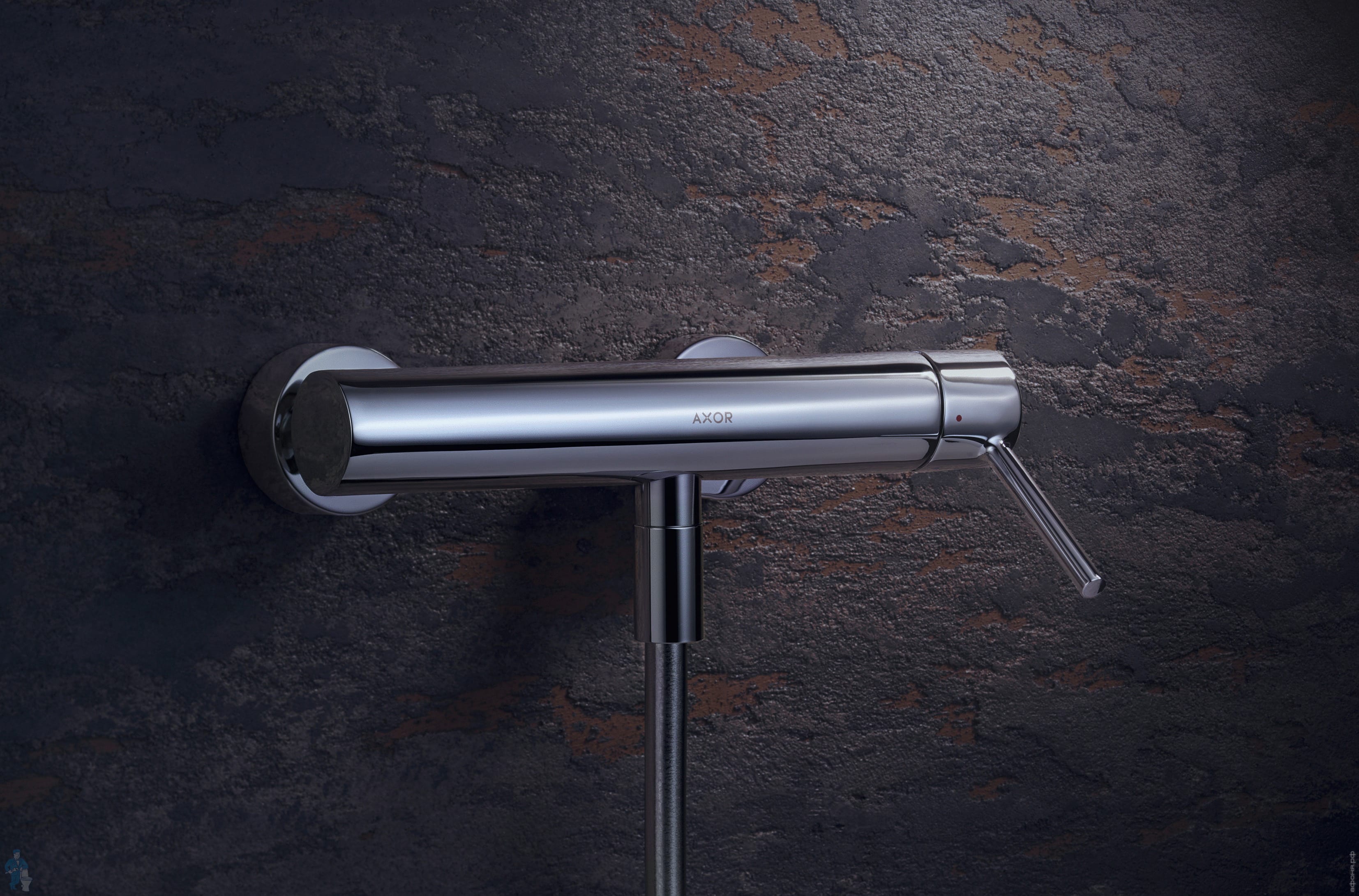 Смеситель для ванны однорычажный AXOR Uno 38421000 хром