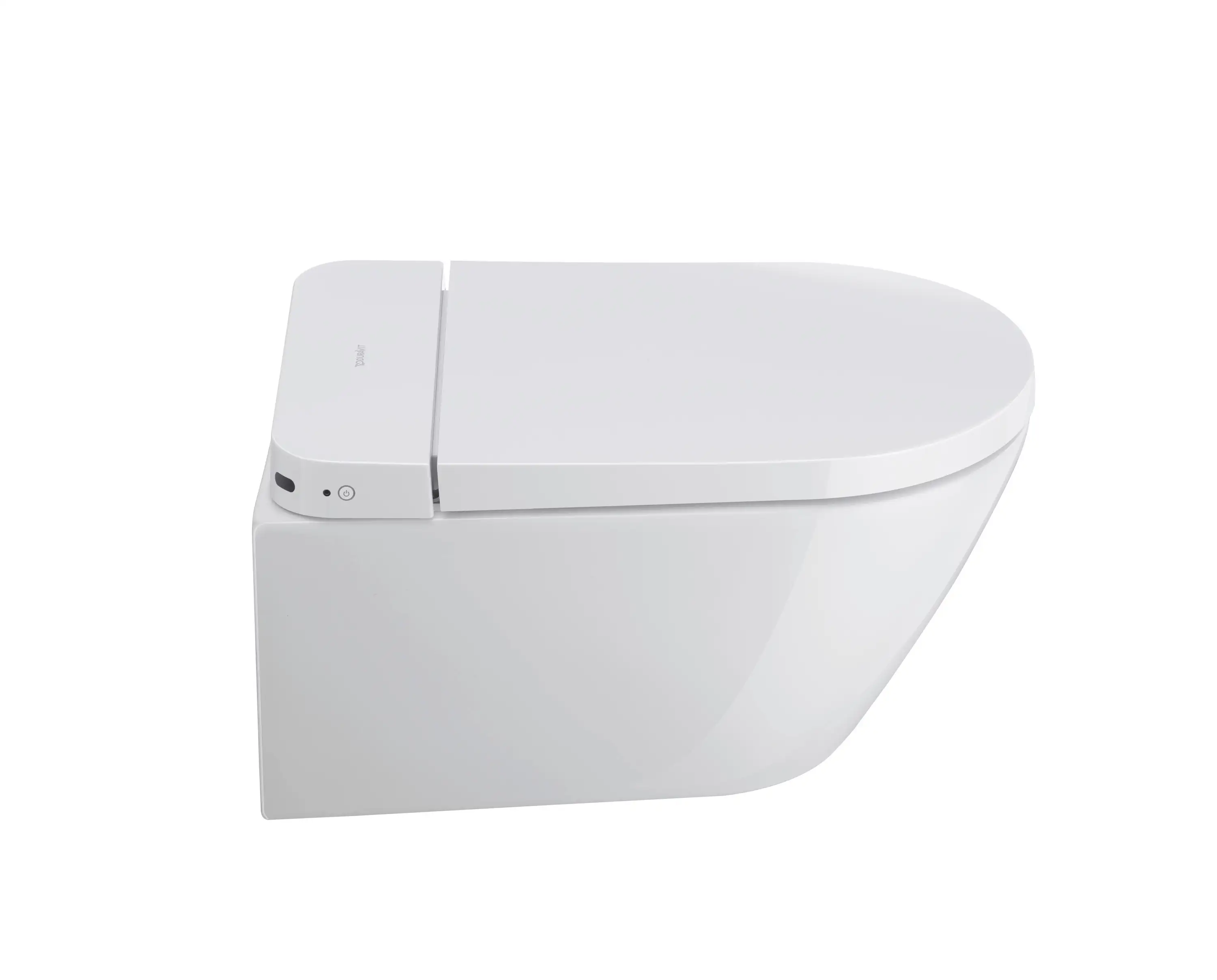 Унитаз подвесной безободковый Duravit D-Neo 2502092096 580 мм х 370 мм, только для Sensowash, цвет Белый глянцевый