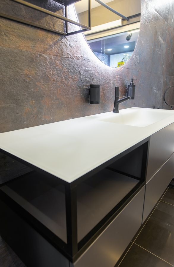 Полка внутренняя для открытой структуры BMT BLEUS 4.0 971 811 046 090.0   460х18х460 мм, цвет Porfido Opaco