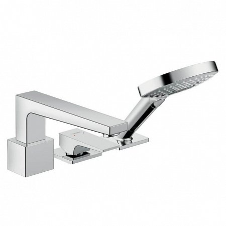 Смеситель на борт ванны на 3 отверстия Hansgrohe Metropol New 32551000 Хром