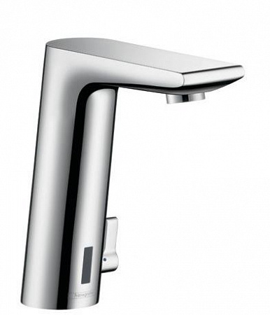 Смеситель для раковины электронный Hansgrohe Metris S 31100000 Хром