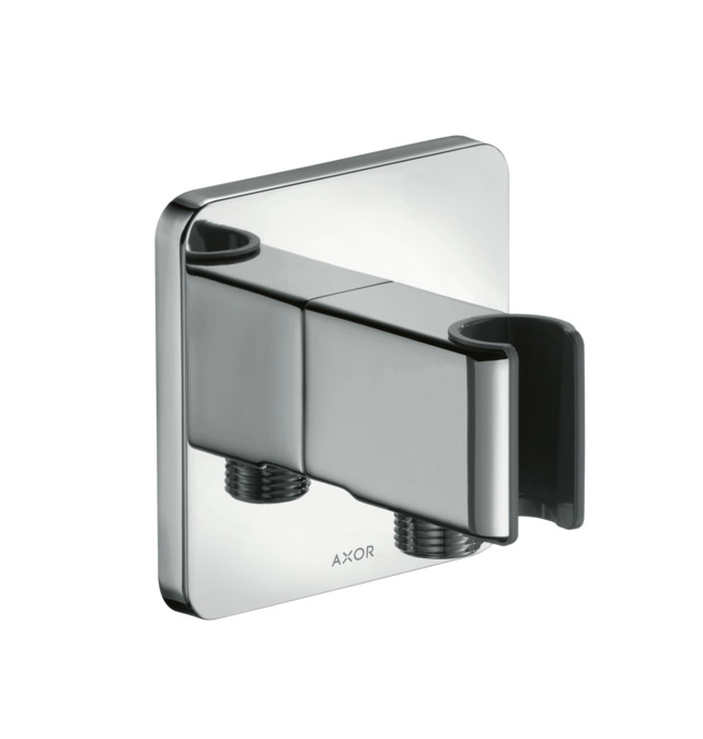 Шланговое подсоединение AXOR Urquiola 11626000 Porter Unit с держателем для душа хром