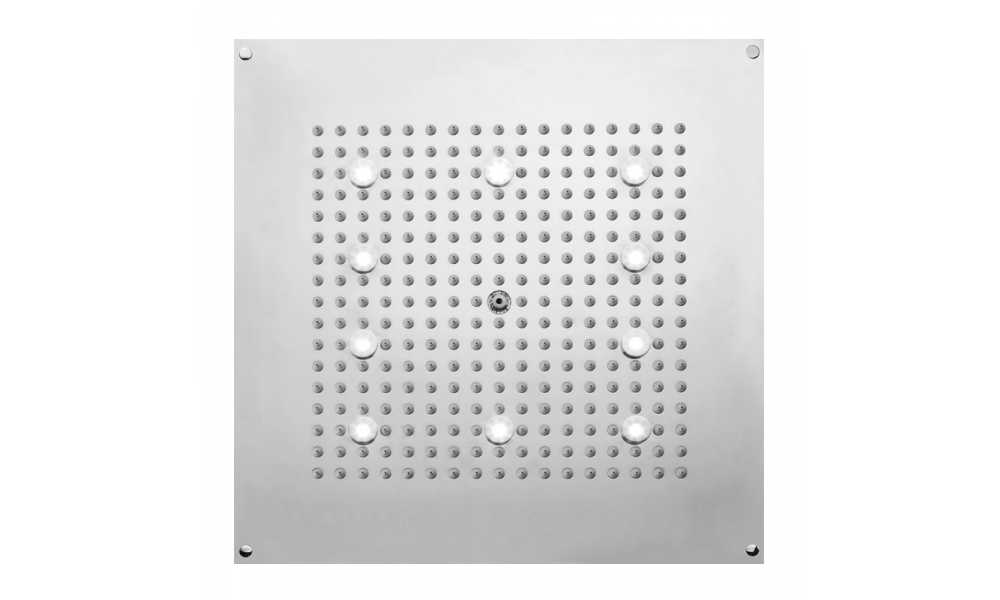 Верхний душ Bossini Dream Cube H37453 Хром с LED подсветкой