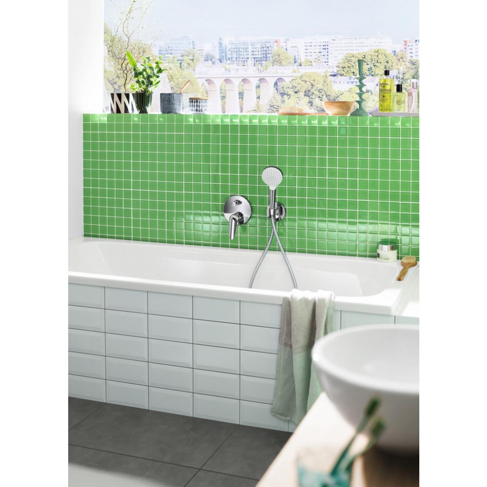 Ручной душ Hansgrohe Crometta 100 Vario 26825400 Белый/Хром 