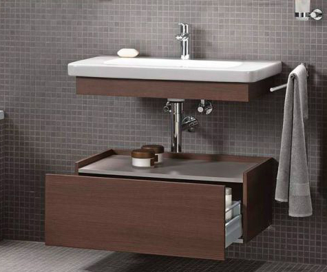 Тумба подвесная под раковину Duravit DuraStyle DS 6281 2222 белый глянцевый