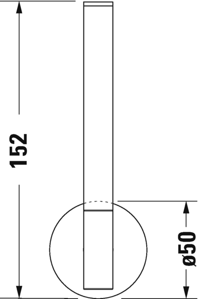 Держатель для запасных рулонов Duravit Starck T 0099391000 хром