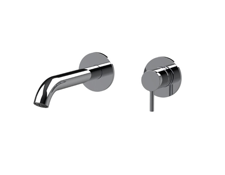 Встраиваемая часть однорычажного смесителя для раковины ALMAR Washbasin E134003 универсальное расположение, цвет Чёрный