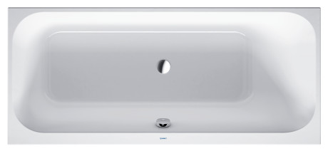 Акриловая ванна Duravit Happy D2 700313000000000 1700 х 750 c наклоном для спины справа, встраиваемая, белая