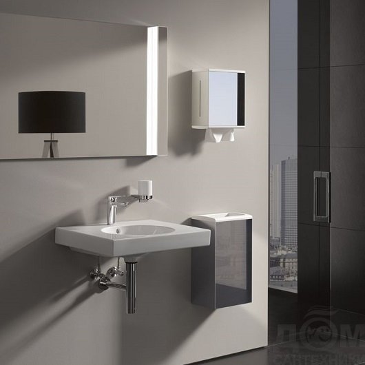 Дозатор бумажных полотенец Keuco Collection Moll 12785 010101 алюминий серебристый, антрацит (изделие снято с производства)