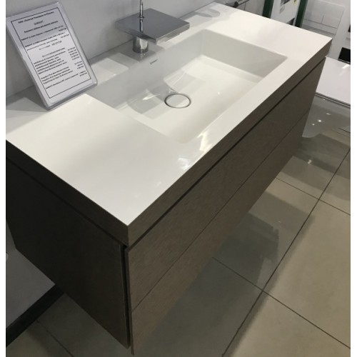 Тумба подвесная под раковину Duravit L-Cube LC6242 4949 графит матовый