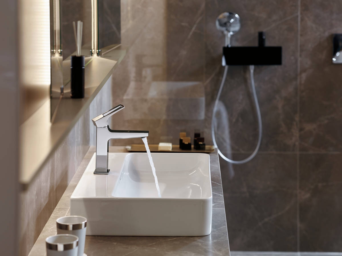 Смеситель для раковины с донным клапаном Hansgrohe Metropol 74500000 Хром