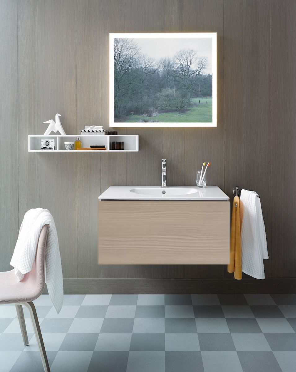 Тумба подвесная под раковину Duravit L-Cube LC614107171 дуб средиземноморский
