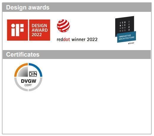 Однорычажный смеситель для ванны HANSGROHE REBRIS E 72468000 Хром