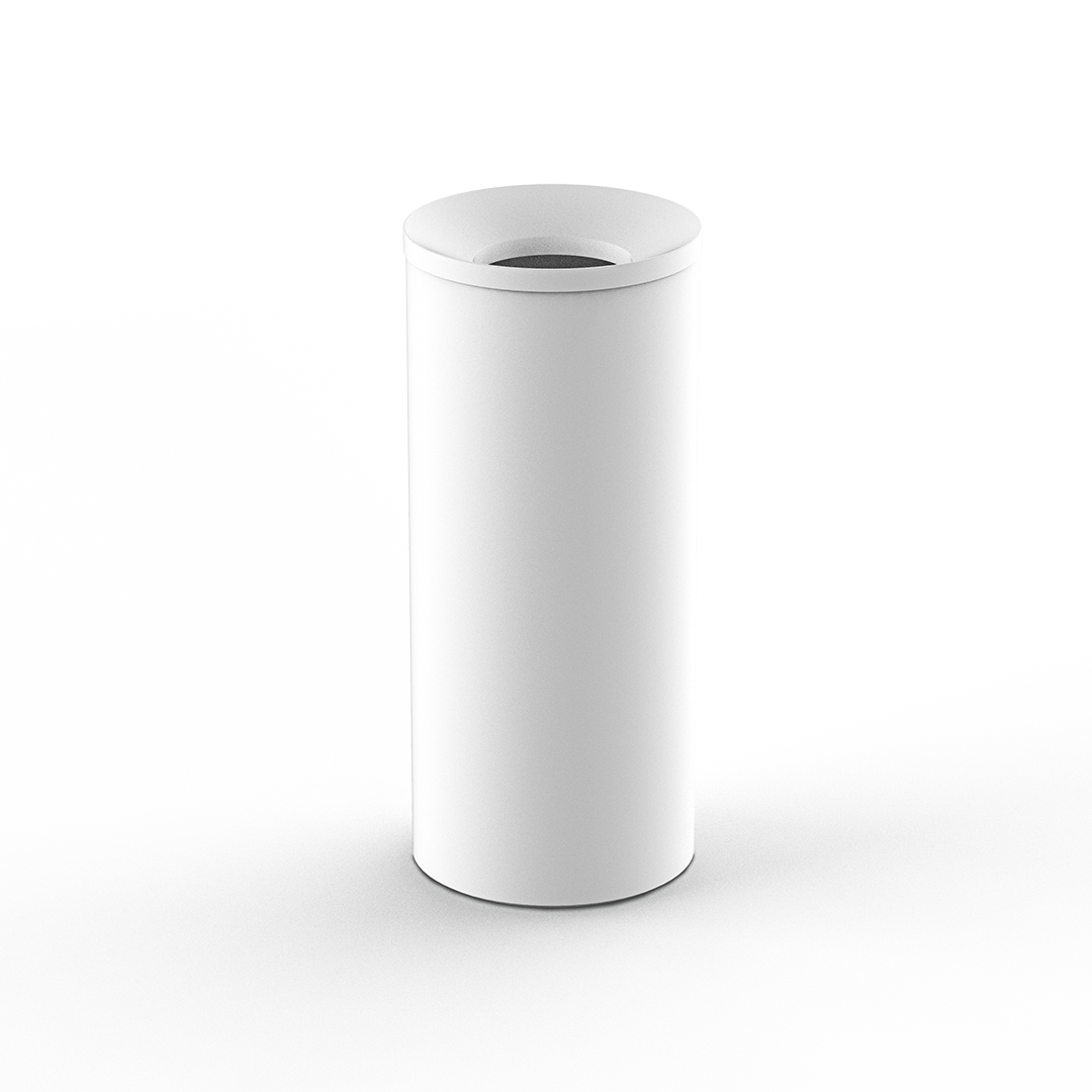 Ведро для мусора Decor Walther DW 230   0615550  70 X Ø 30 см, 32 л, с внутренним контейнером, цвет белый матовый