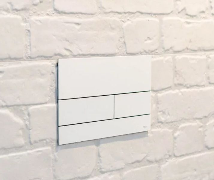 Панель двойного смыва для унитаза TECE TECEsquare II 9240834 Белый