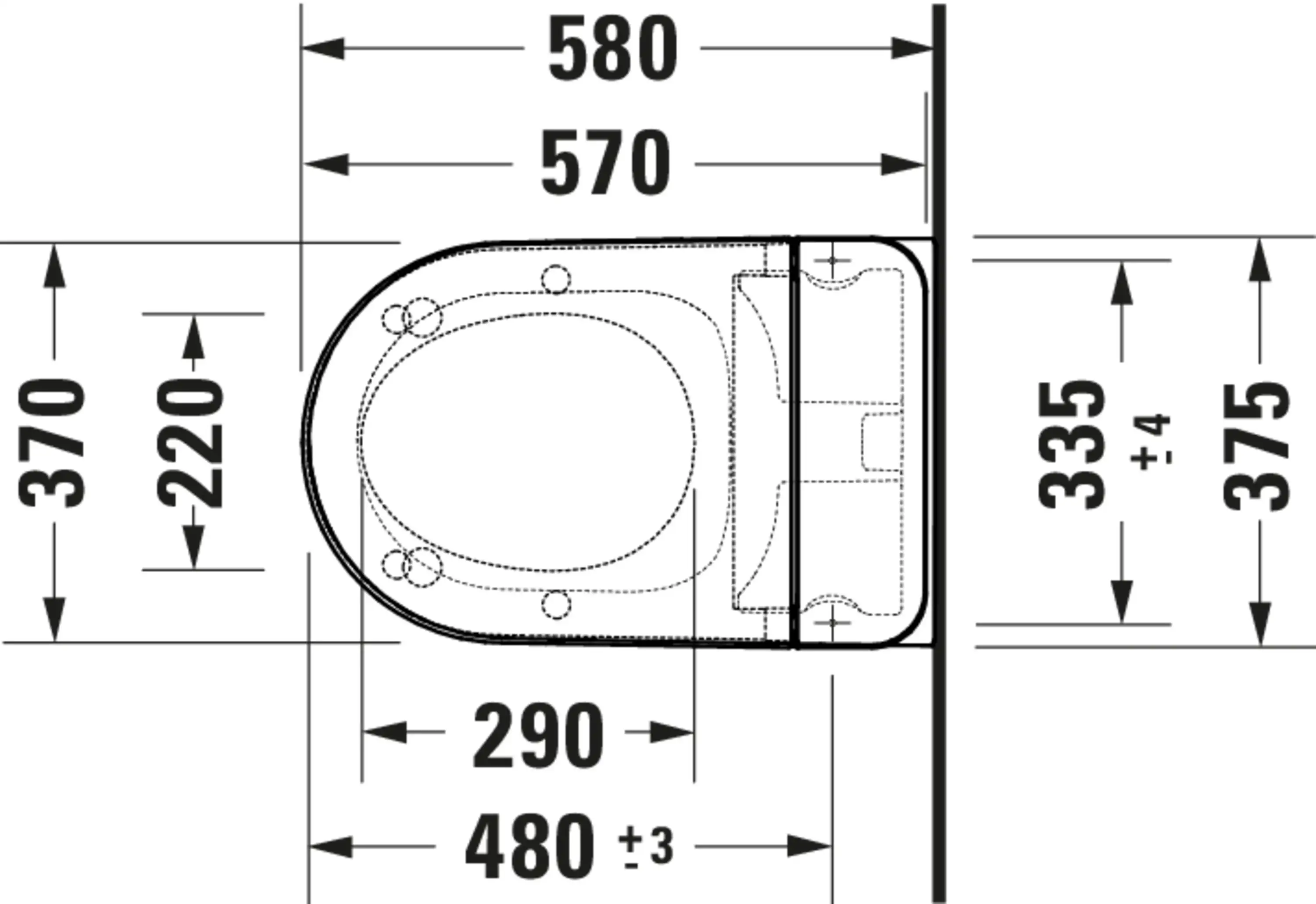 Крышка-биде для унитаза со скрытым подключением Duravit SensoWash D-Neo 614700012002340, цвет Белый глянцевый