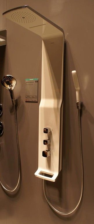 Душевая панель Hansgrohe Raindance Lift 27008400 белый/хром