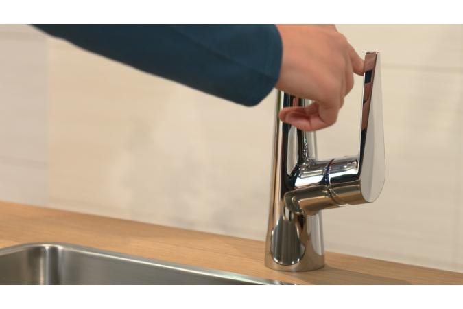 Смеситель Hansgrohe Talis S 72810800 для кухонной мойки под сталь
