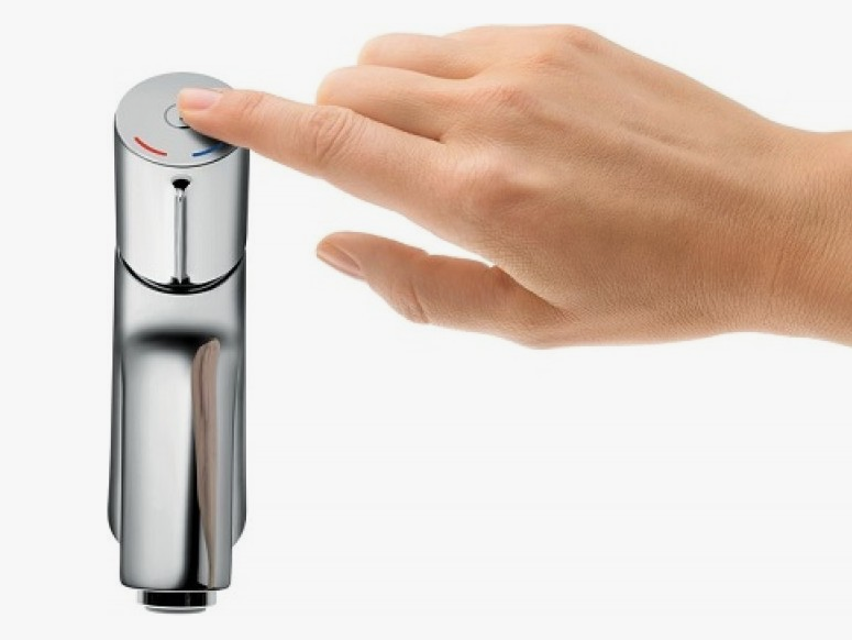Однорычажный смеситель для раковины Hansgrohe Talis Select S 71753000 без сливного набора, цвет Хром