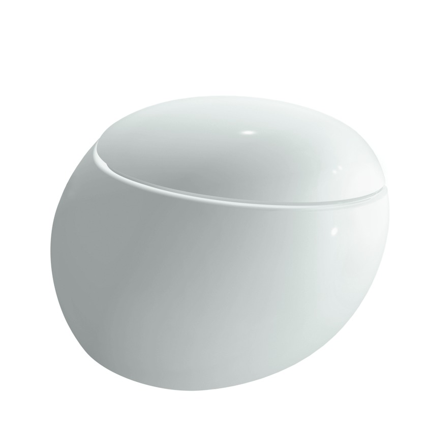 Подвесной унитаз Laufen Alessi One 8.2097.1.400.000.1  Rimless безободковый