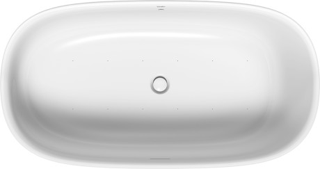 Отдельно стоящая ванна с гидромассажем DURAVIT ZENCHA 760462000AS0000 850 мм х 1600 мм х 600 мм, с бесшовной панелью и рамой, белая