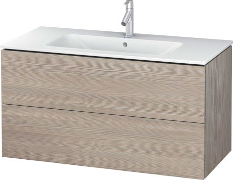 Тумба подвесная под раковину Duravit L-Cube LC624203131 сосна серебристая (изделие снято с производства)