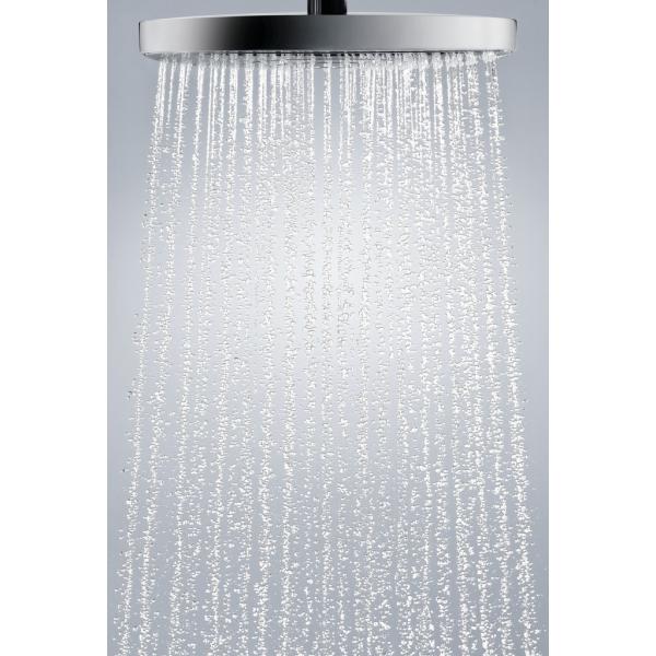 Верхний душ Hansgrohe Raindance Select E 300 2jet 27385000 с держателем душа хром (изделие снято с производства)
