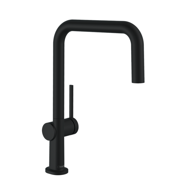 Однорычажный смеситель для кухни HANSGROHE Talis M54 72806670 1 jet, цвет Чёрный матовый