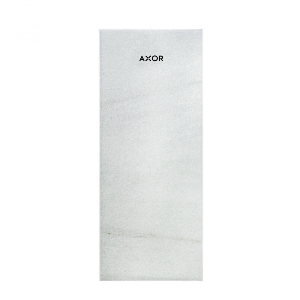 Панель для смесителя 15 см AXOR MyEdition 47911000 Белый мрамор