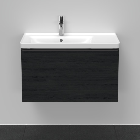 Раковина встраиваемая ассиметричная Duravit D-Neo 2369800000 800 мм х 480 мм, с переливом, с отверстием под смеситель, белая